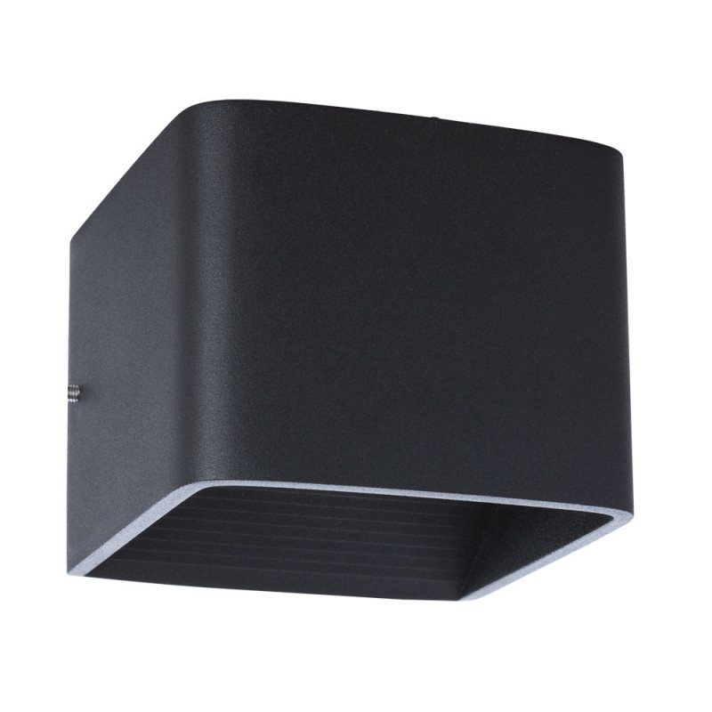 Бра ARTE Lamp A1423AP-1BK подсветка настенная светодиодная черная 5 вт 3000 к ip20 arte lamp scatola a1423ap 1bk