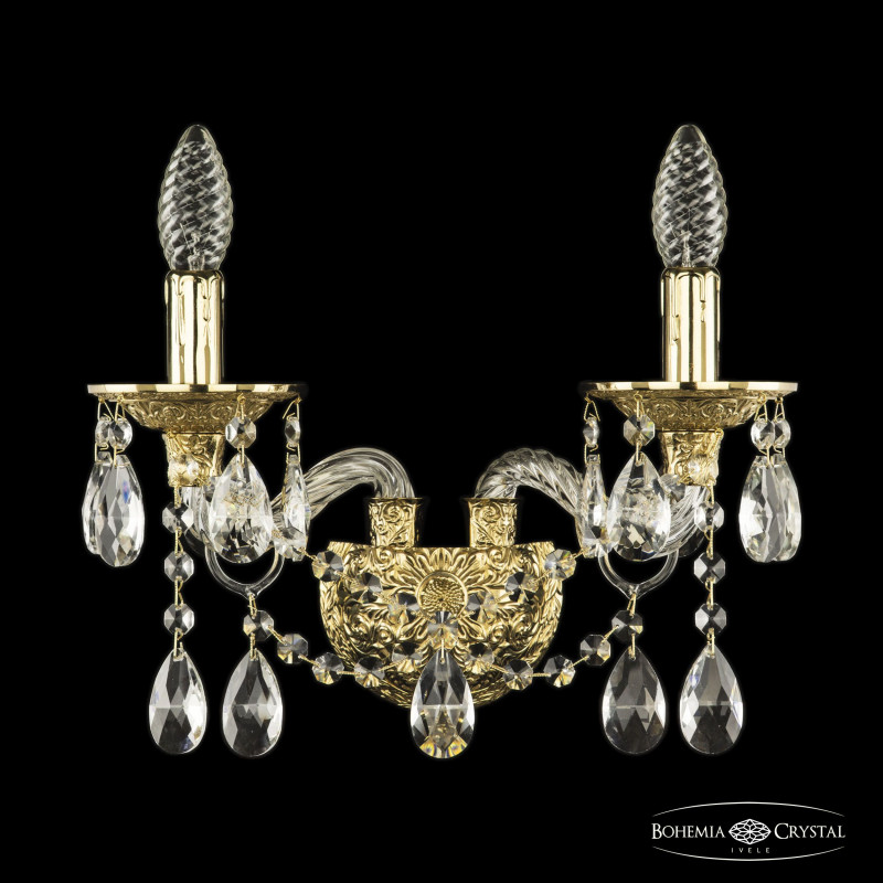 Бра Bohemia Ivele Crystal 16113B/2/141 G 16113B/2/141 G 16113B/2/141 G - фото 1