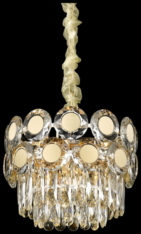 ваза claudia julia gold white высота 37см Каскадная люстра WERTMARK WE134.05.303