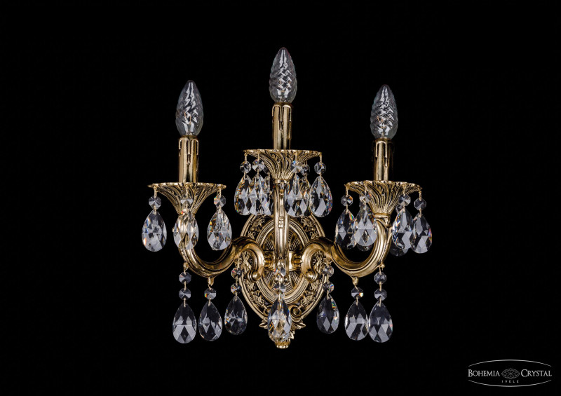 Бра Bohemia Ivele Crystal 1702B/2+1/CK175IV+UP125IP/A/GB