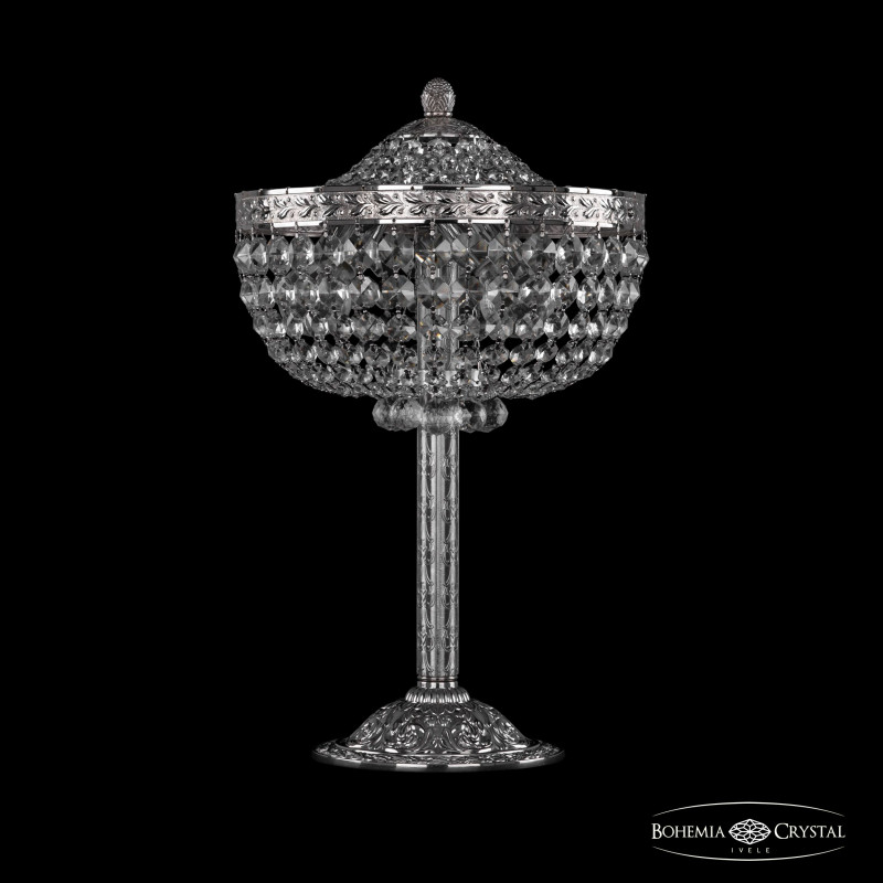 Настольная лампа Bohemia Ivele Crystal 19281L6/25IV Ni настольная лампа bohemia ivele crystal 19111l4 h 25iv ni