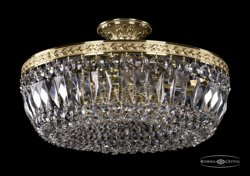 Люстра на штанге Bohemia Ivele Crystal 19041/45IV G потолочная люстра bohemia ivele 19041 70iv g