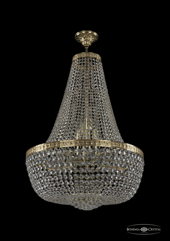 Люстра на штанге Bohemia Ivele Crystal 19281/H2/55IV G люстра на штанге bohemia ivele crystal 19281 h2 35iv g