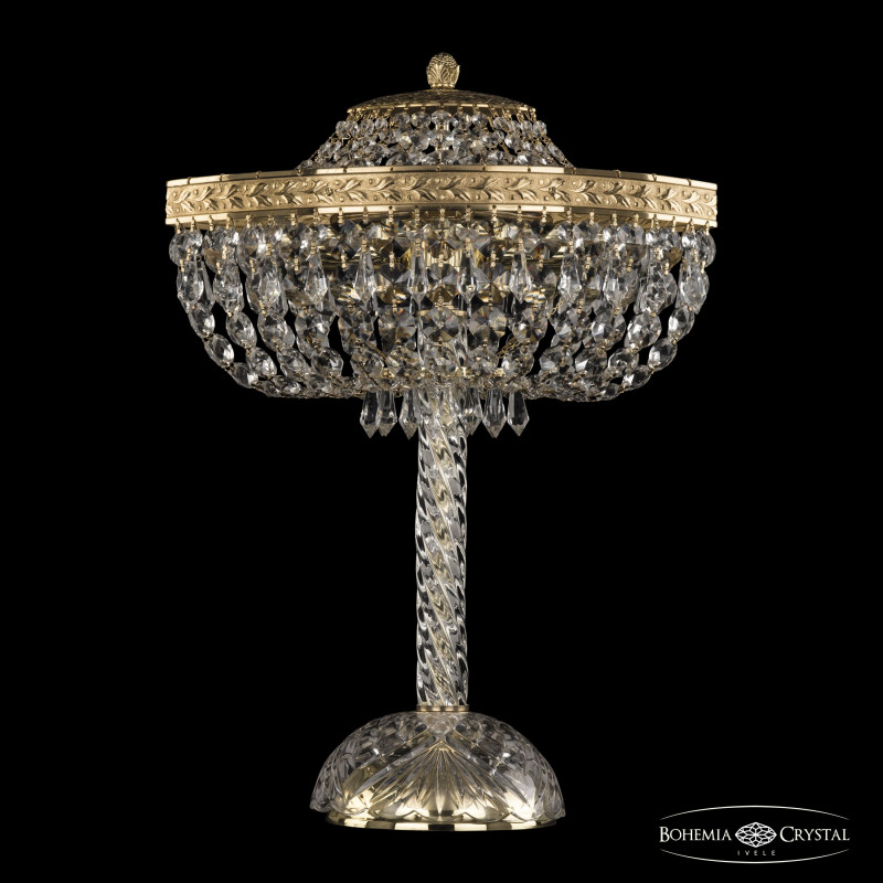 Настольная лампа Bohemia Ivele Crystal 19273L4/35IV G декоративная настольная лампа bohemia ivele 1413l 6 141 39 g