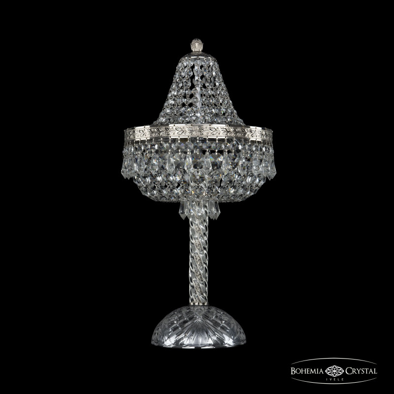 Настольная лампа Bohemia Ivele Crystal 19271L4/H/25IV Ni настольная лампа bohemia ivele crystal 19111l4 h 25iv ni
