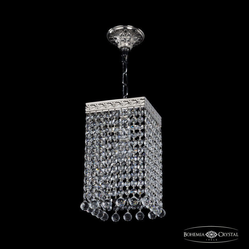 Подвесная люстра Bohemia Ivele Crystal 19202/15IV Ni Balls подвесная люстра bohemia ivele 1406 12 6 300 g balls