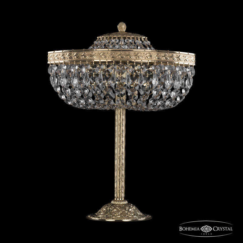 Настольная лампа Bohemia Ivele Crystal 19013L6/35IV G декоративная настольная лампа bohemia ivele 1413l 6 141 39 g
