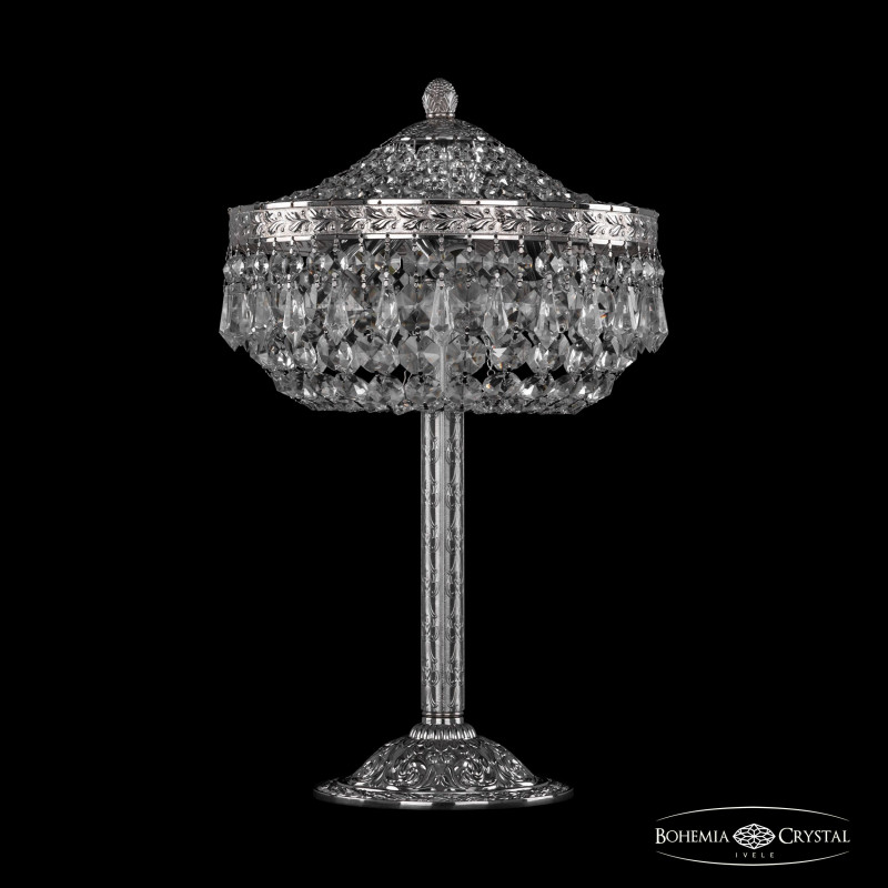 Настольная лампа Bohemia Ivele Crystal 19011L6/25IV Ni настольная лампа bohemia ivele crystal 19111l4 h 25iv ni