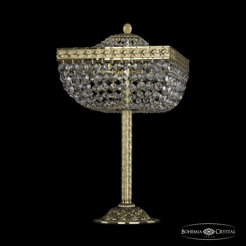 Настольная лампа Bohemia Ivele Crystal 19112L6/25IV G декоративная настольная лампа bohemia ivele 1413l 6 141 39 g