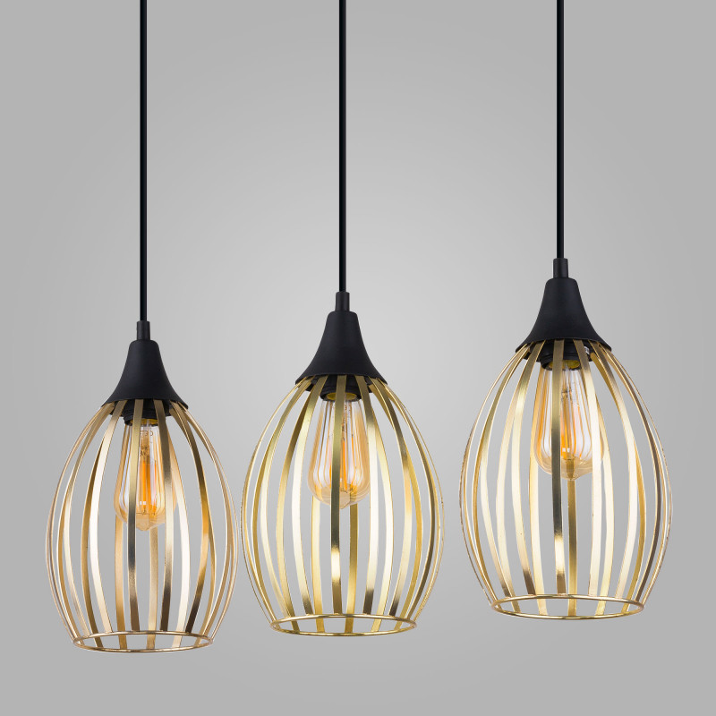 Подвесной светильник TK Lighting 2817 Liza Gold