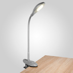 Настольная лампа Eurosvet 90198/1 серебристый 5W