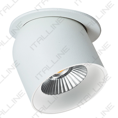 Встраиваемый светильник ITALLINE DL 3142 white потолочный светодиодный светильник italline m04 525 146