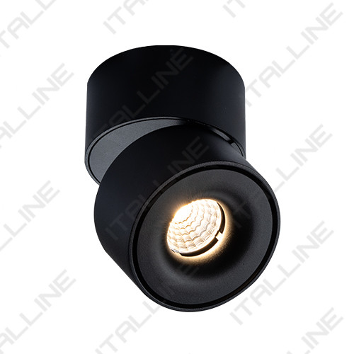Накладной светильник ITALLINE IT02-001 DIM black встраиваемый светильник italline it02 008 black