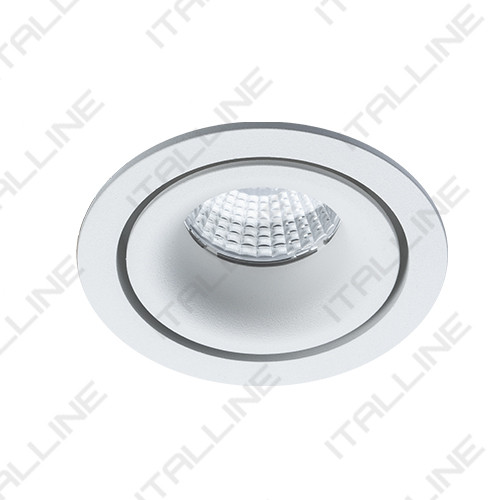 Встраиваемый светильник ITALLINE IT02-008 DIM white рамка декоративная italline it02 qrs2