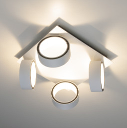 Накладной светильник Eurosvet 20068/4 LED белый 5W