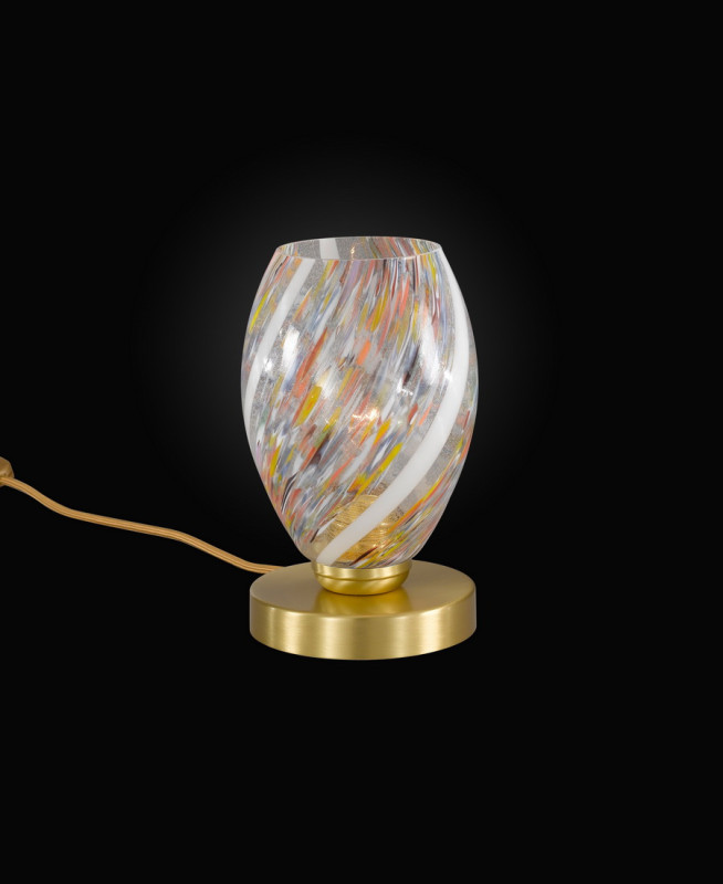 Настольная лампа Reccagni Angelo P 10034/1 ваза полистоун настольная твист y6 10034 33х13х32 см
