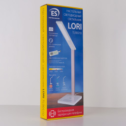 Настольная лампа Elektrostandard Lori белый/серебряный (TL90510)