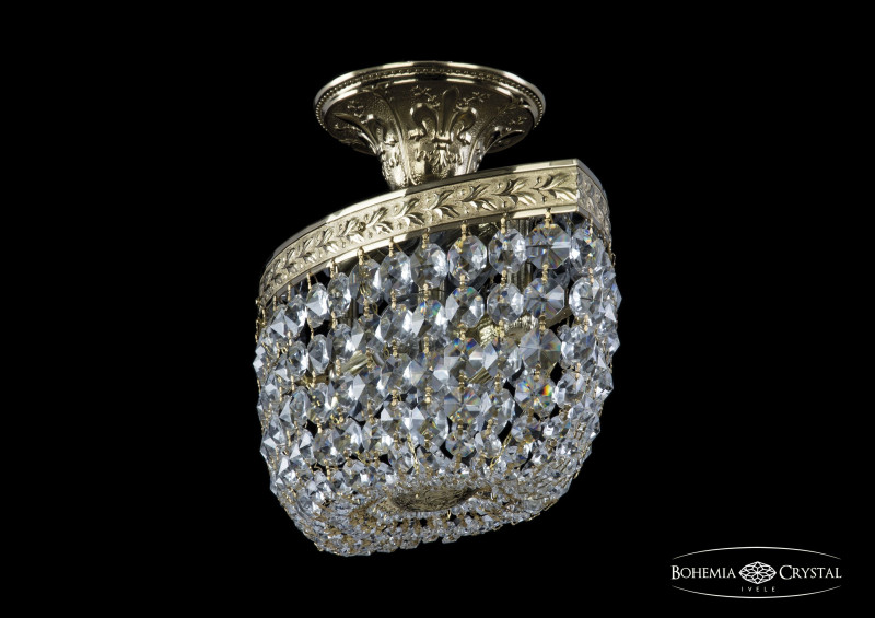Люстра на штанге Bohemia Ivele Crystal 19113/35IV G