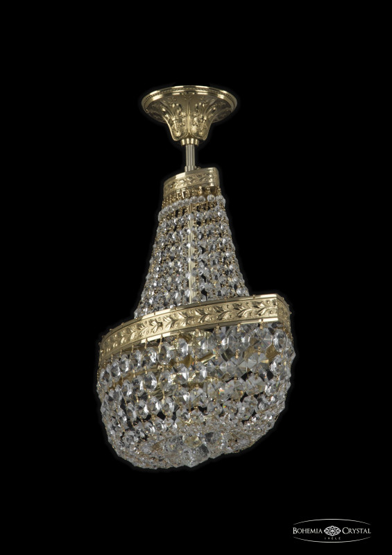 Люстра на штанге Bohemia Ivele Crystal 19283/H1/35IV G