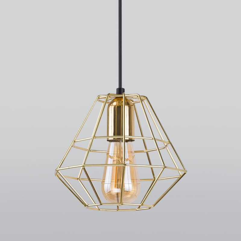 Подвесной светильник TK Lighting 2575 Diamond Gold