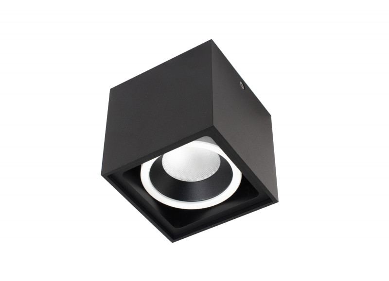 Накладной светильник Donolux DL18415/11WW-SQ Black/White Dim накладной светильник donolux dl18408 11ww r