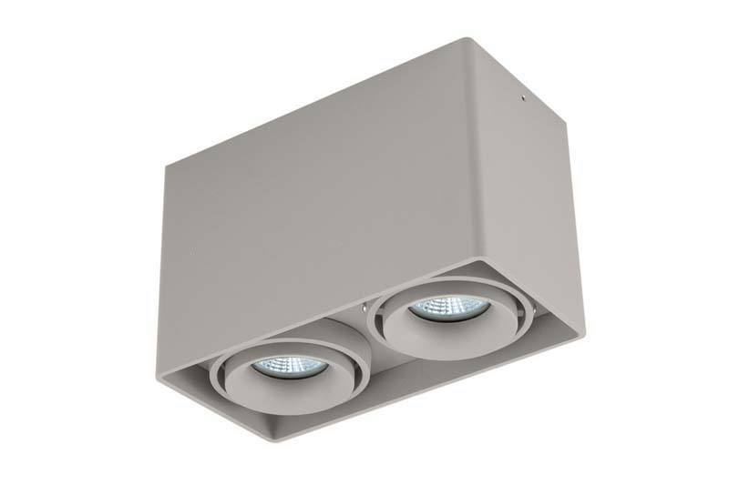Накладной светильник Donolux DL18610/02WW-SQ Silver Grey