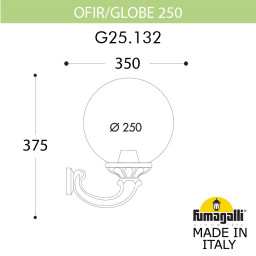 Светильник настенный Fumagalli G25.132.000.WYF1R