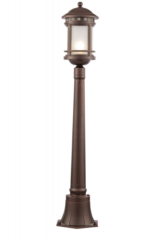 подвесной светильник maytoni outdoor salamanca o031pl 01br коричневый Садово-парковый светильник Maytoni O031FL-01BR