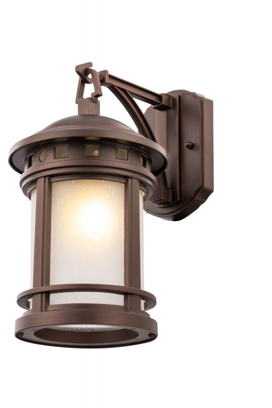 подвесной светильник maytoni outdoor salamanca o031pl 01br коричневый Светильник настенный Maytoni O031WL-01BR
