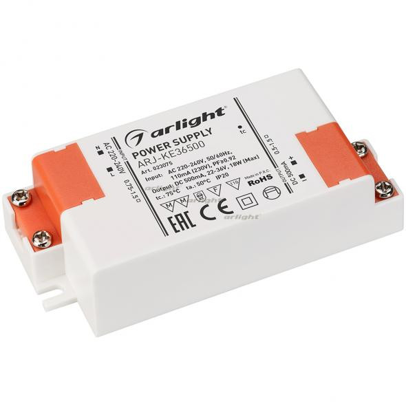Блок питания для светодиодной ленты Arlight 023075 контроллер для светодиодной ленты rgb 72вт 144вт 01125