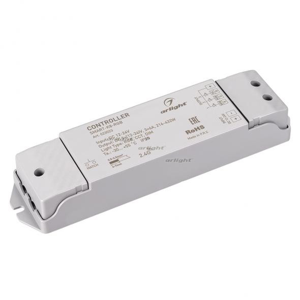Контроллер Arlight 023023 панель sens smart p79 dim white 230v 4 зоны rf arlight 028398