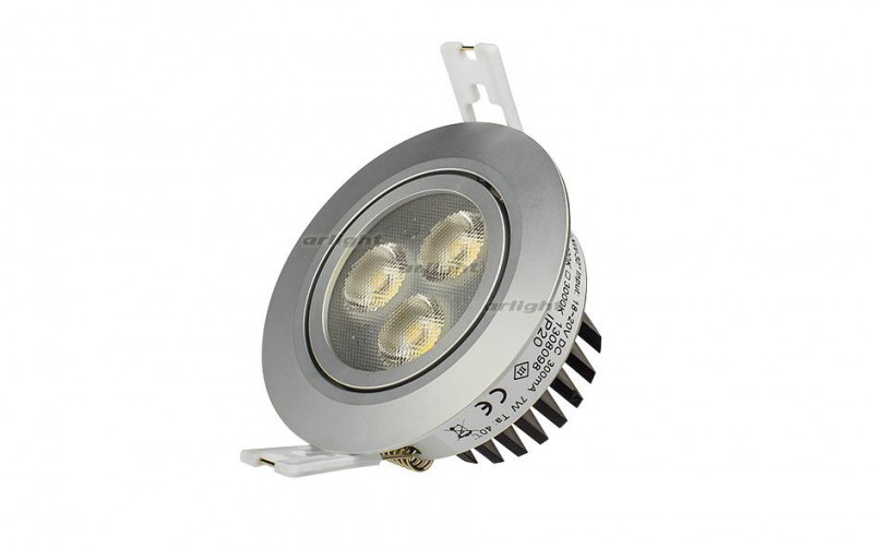 Светодиодный светильник CL-110cb-9w. Ltd-Polar-turn-r80-5w. Купить светильник Art-ground-Color-turn-r115-9w RGB (SL, 25 deg, 24v).