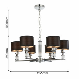 Подвесная люстра Favourite 2674-6P