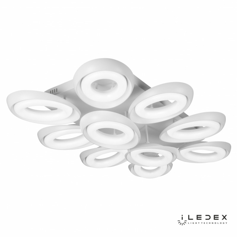 Накладная люстра iLedex FS-011-X10 240W WH люстра iledex luminous s1888 1 bk