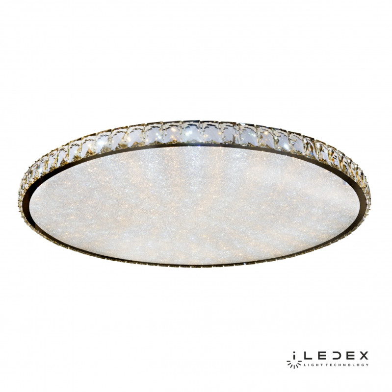 Накладной светильник iLedex 16336C/800 CR потолочный светильник iledex crystal ice mx7212 36 cr