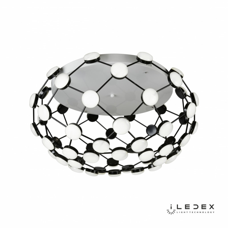 Накладной светильник iLedex 8327 CR+WH светильник iledex mb7212 6 cr crystal ice