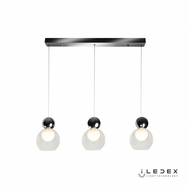 Подвесной светильник iLedex C4476-3L CR подвесной светильник iledex c4474 4l cr