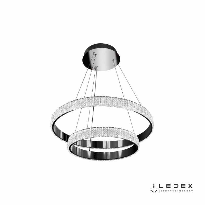 Каскадная люстра iLedex MD7212-60A CR светильник iledex md7212 105b cr crystal ice