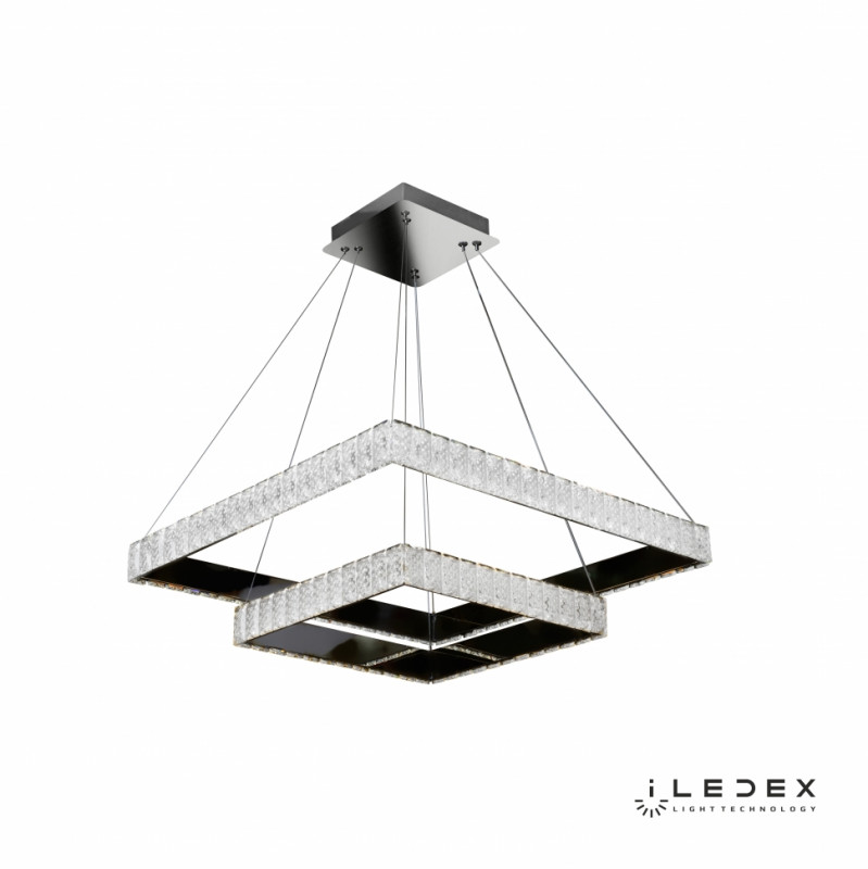Каскадная люстра iLedex MD7212-70B CR подвесной светильник iledex crystal ice md7212 15d cr