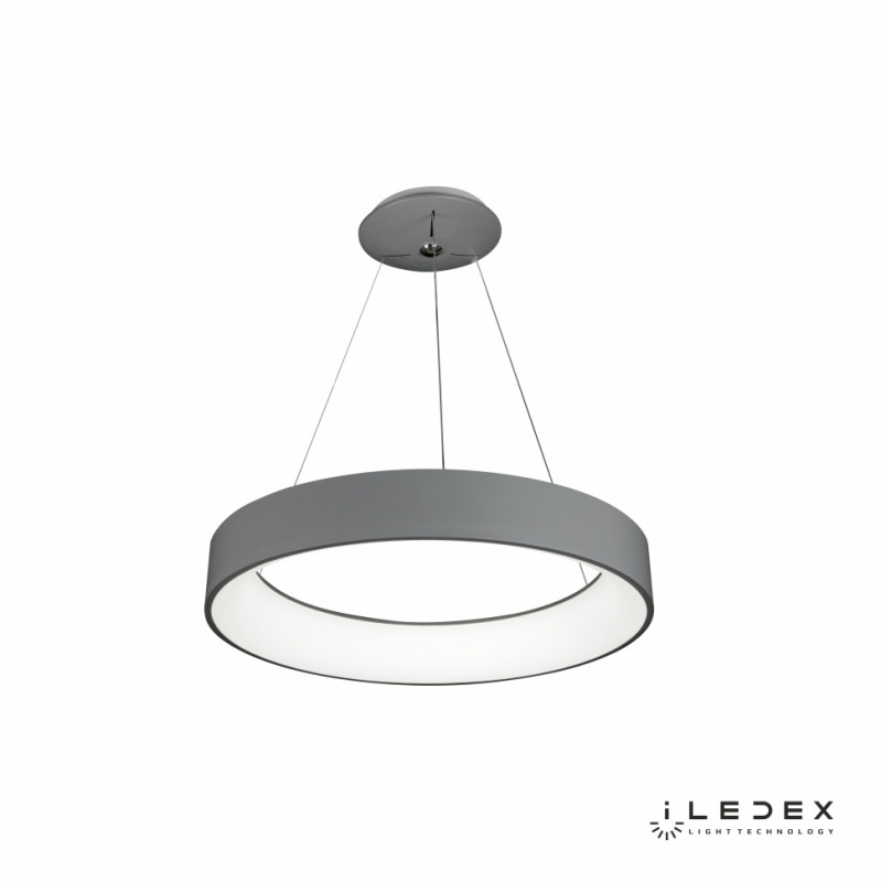 Подвесной светильник iLedex 8288D-600 GR подвесной светильник iledex 8288d 600 600 gr