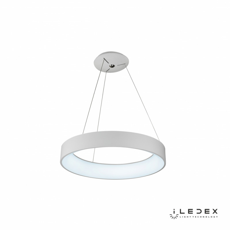 Подвесной светильник iLedex 8288D-600 WH подвесной светильник iledex 8288d 600 600 gr
