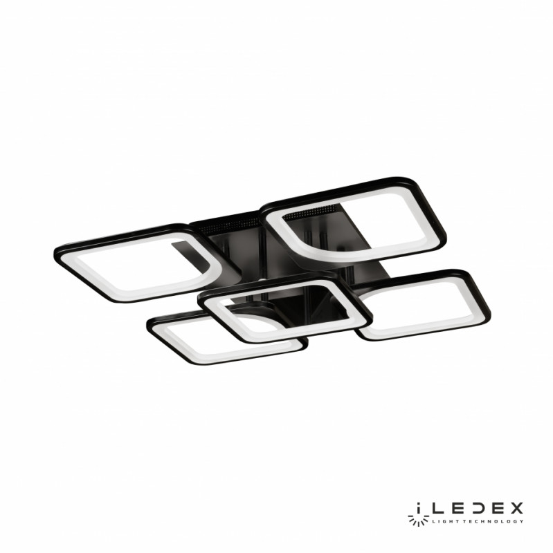 Накладная люстра iLedex 9905/5 BK светильник iledex потолочный светодиодный stalker 9082 600 600 x 96w bk