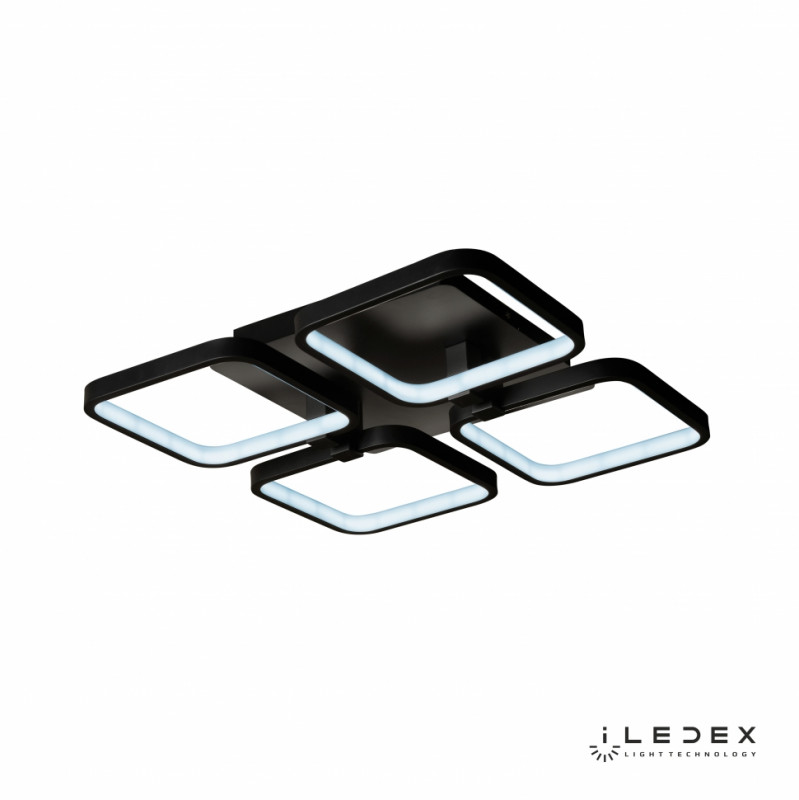 Накладной светильник iLedex 8153-4-X-T BK цена и фото