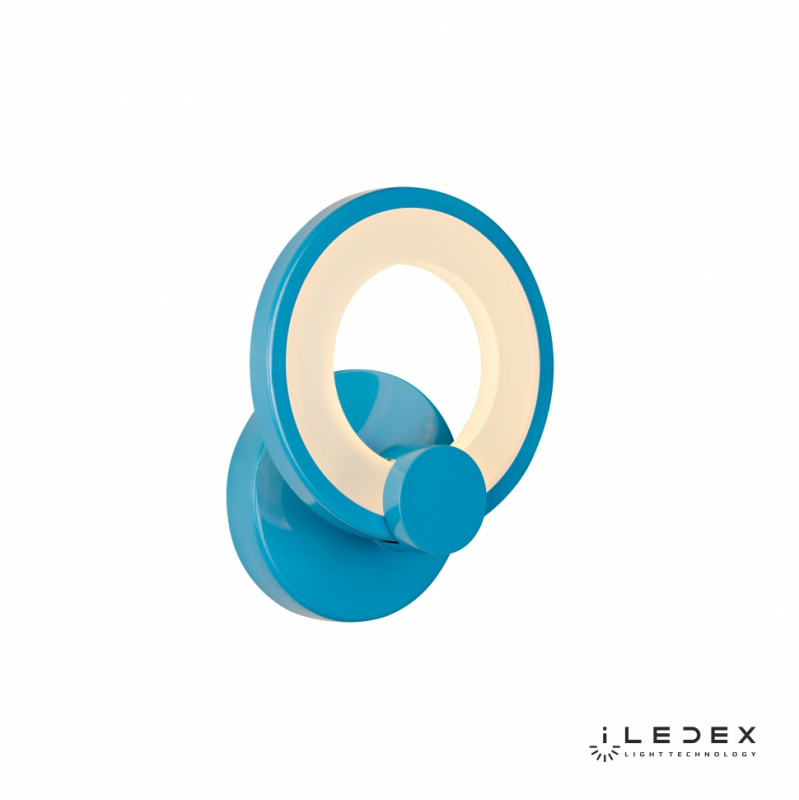 Детское бра iLedex A001/1 Blue потолочная светодиодная люстра iledex ring a001 8 wh