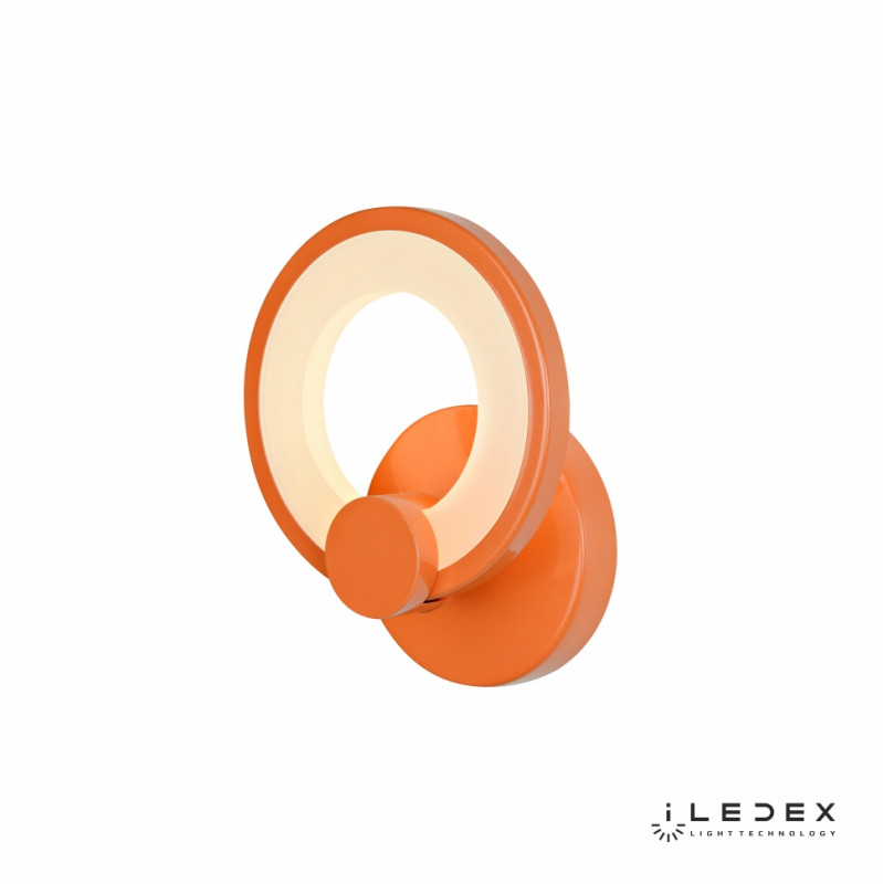 Детское бра iLedex A001/1 Orange потолочная светодиодная люстра iledex ring a001 10 bk