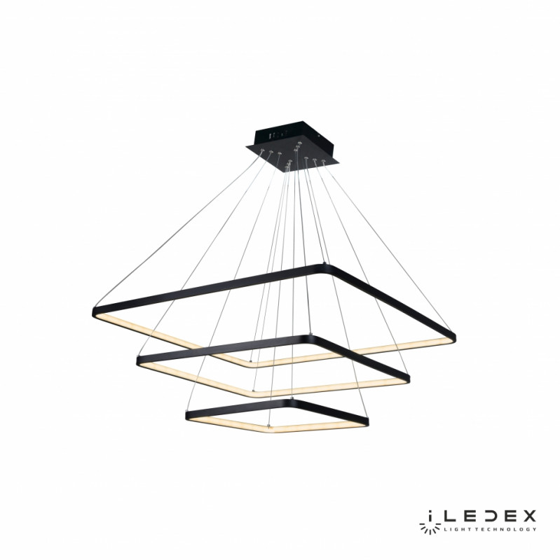 Подвесной светильник iLedex LZ-211F BK потолочная люстра iledex stalker 9082 800 800 x 192w bk