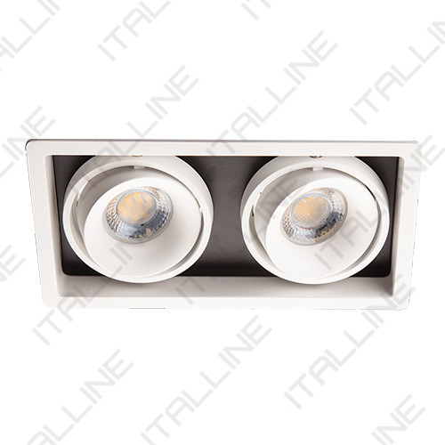 Встраиваемый светильник ITALLINE DE-312 white коннектор правый italline wso 24br white