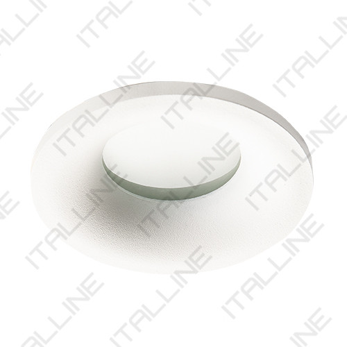 Влагозащищенный светильник ITALLINE IT07-7010 white встраиваемый светильник italline sac021d