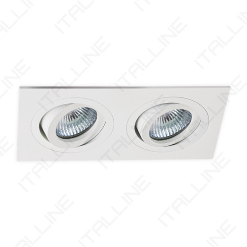 Встраиваемый светильник ITALLINE M02-026021 white потолочный светильник italline m02 65115 white