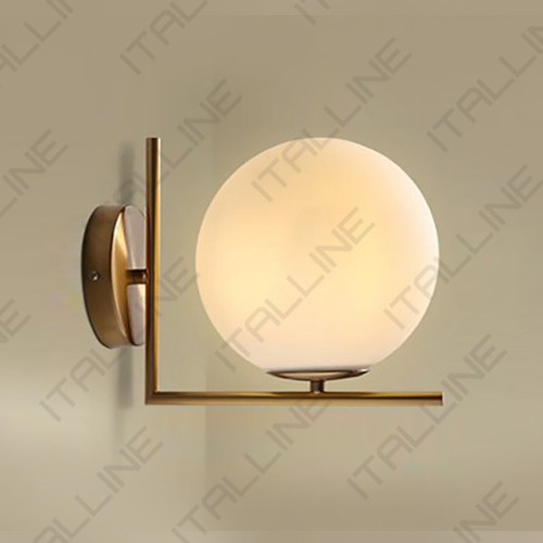 Бра ITALLINE Bolla AP 6212/200 brass бра bolla единый размер золотистый